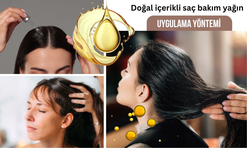 doğal içerikli saç bakım yağı